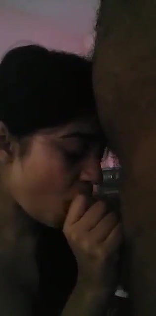 Superb blowjob by cute girl