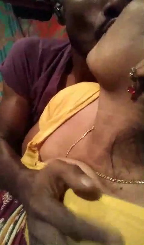 Devar pressing bhabhi boobs during handjob
