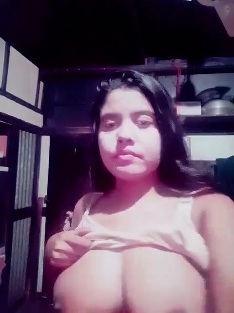 Bangladeshi village girl rubbing black pussy