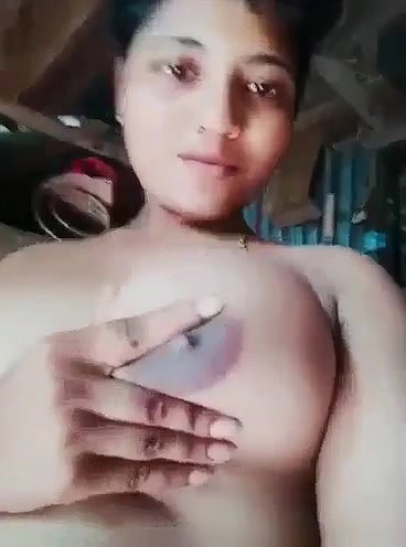 Bangla slum girl showing and fingering pussy