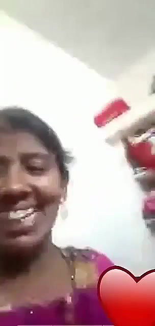 south Indian wife showing her big boobs on video call