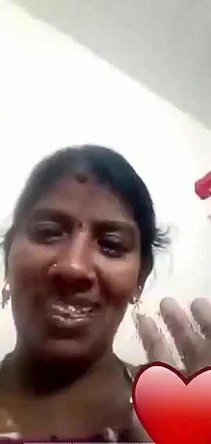 south Indian wife showing her big boobs on video call