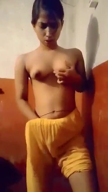 Unsatisfied young girl masturbating her pussy very hard