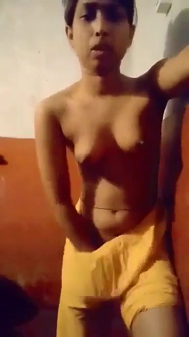 Unsatisfied young girl masturbating her pussy very hard