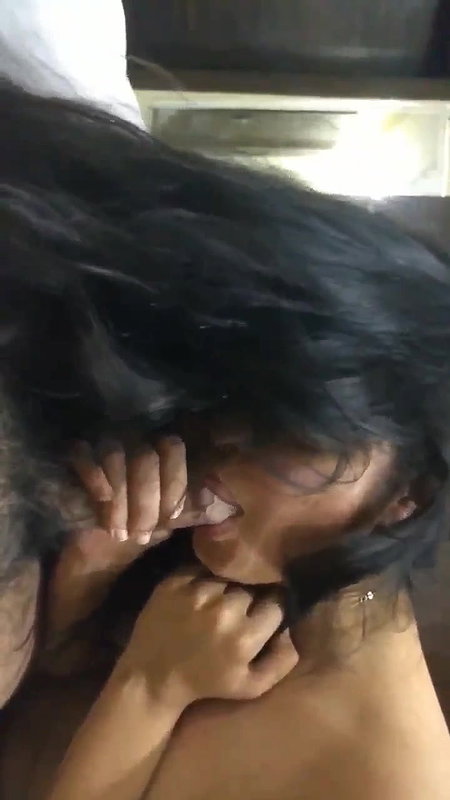 Sexy Indian girl taking cum in her mouth