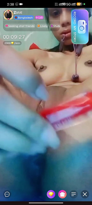 Zara id   123246243 anal o pussy cum