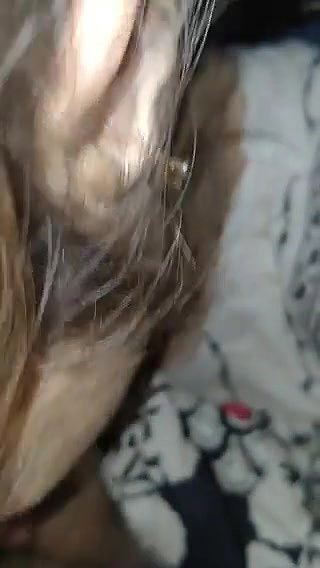 booby Pakistani girl eating cum of BF