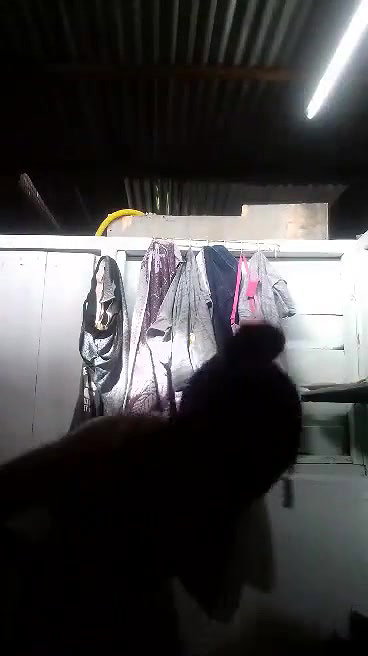 cute Tamil girl bathing on selsfie cam