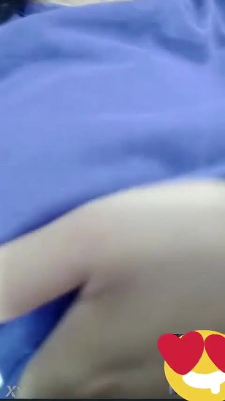 Paid girl shows her boobs on video call
