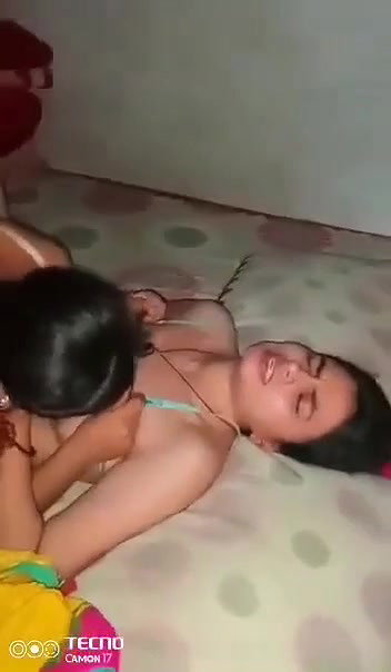 Cute Indian college lesbians sucking boobs   fingering to orgasm