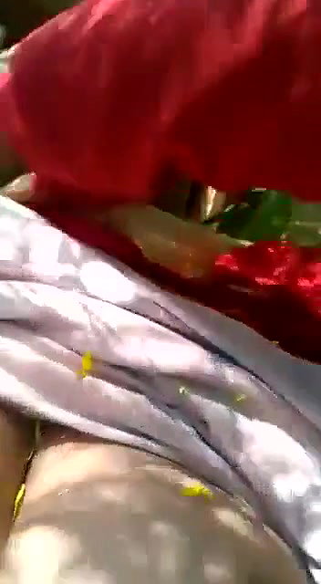 naughty guy makes video of boobs and pussy in jungle