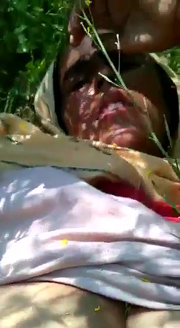 naughty guy makes video of boobs and pussy in jungle