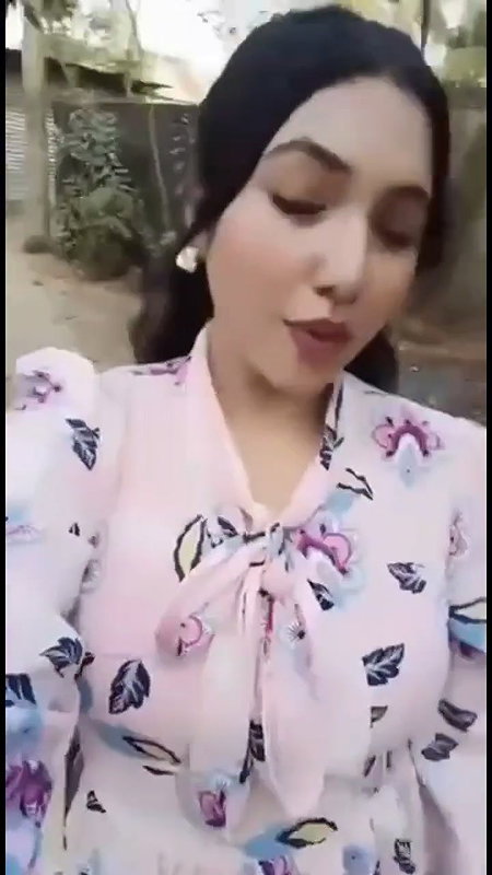 Tanker Horny Girl Showing Pressing Her Boobs