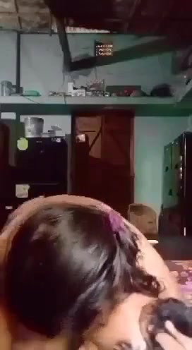Bangladeshi Bhabhi pounding on dick of hubby from top