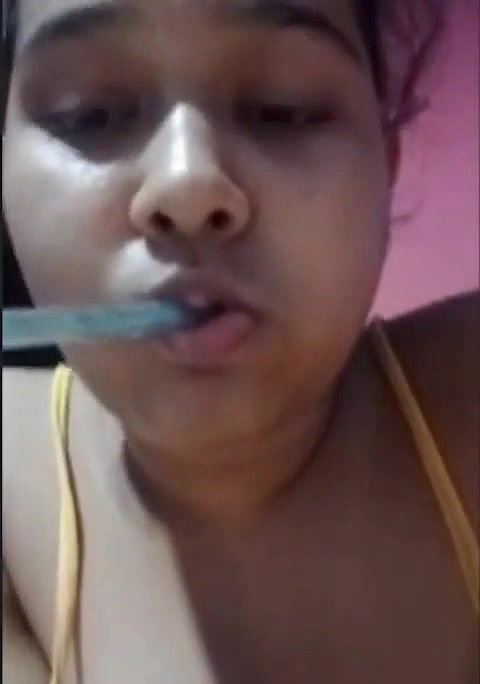 college girl showing boobs during her studies