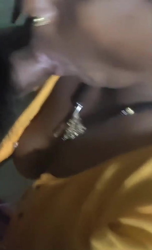 Tribal housewife giving blowjob to hubby