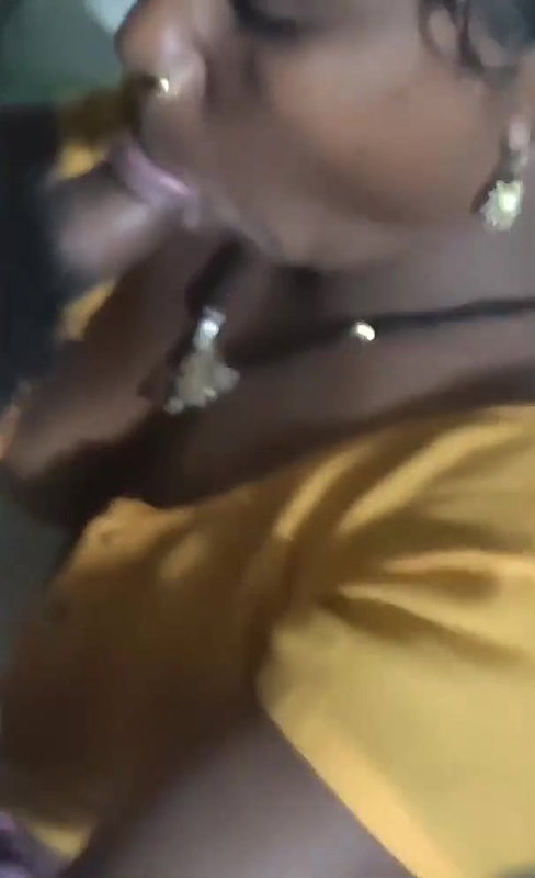 Tribal housewife giving blowjob to hubby