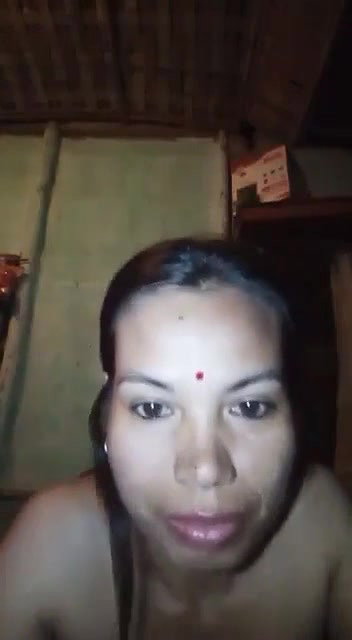 Assamese girl teasing her lover with pussy show