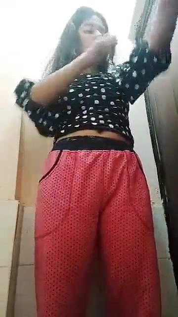 dense hairy pussy girl shows her boobs and ass