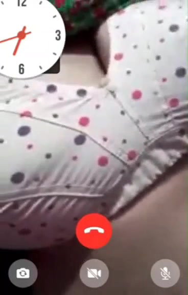 Beautiful Pakistani houseife showing boobs on video call