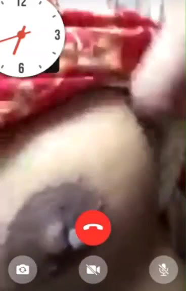 Beautiful Pakistani houseife showing boobs on video call