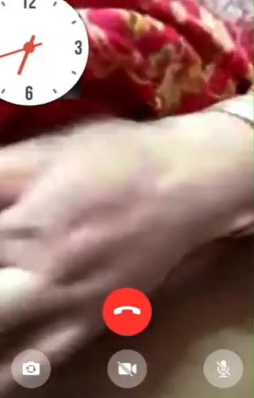 Beautiful Pakistani houseife showing boobs on video call