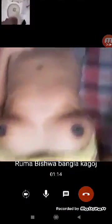 super cute Bangladeshi girl showing boobs on video call