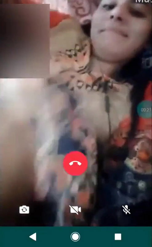 Pakistani girl showing her cute small boobs on VC