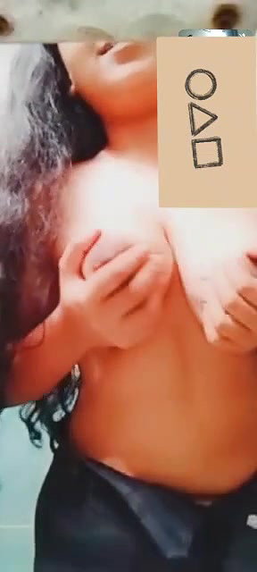 cute girl big boobs showing video call