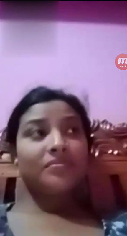 Desi girl showing and pressing her big boobs on video call