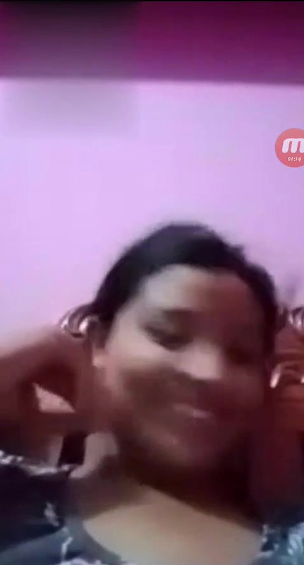 Desi girl showing and pressing her big boobs on video call