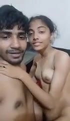 Bengali couple romance kissing each other
