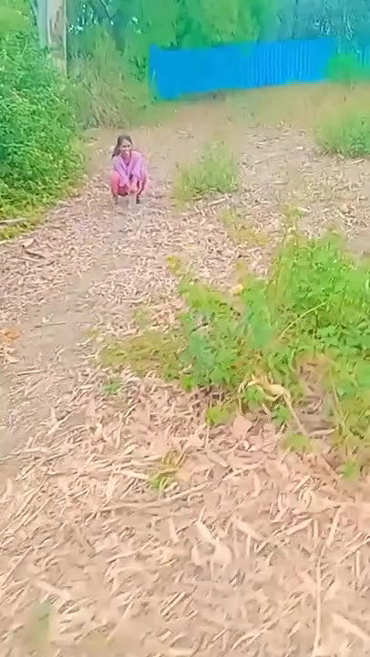 Indian girl Caught In A jungle