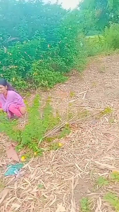 Indian girl Caught In A jungle