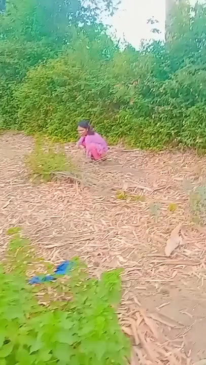 Indian girl Caught In A jungle