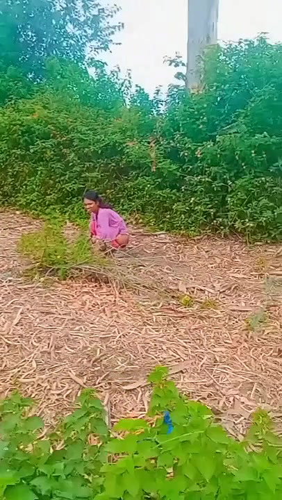 Indian girl Caught In A jungle