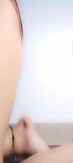 Nice booby girl showing her shaved pussy