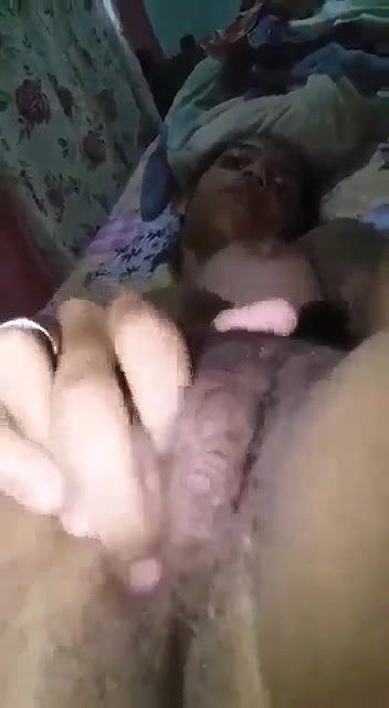 horny Desi girl fingering her pussy hard