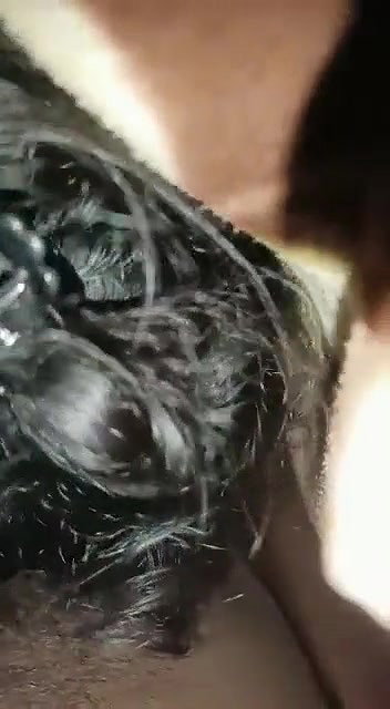 newly married Tamil couple blowjob sex under blanket
