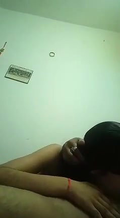 cute Punjabi girl gives blowjob to BF