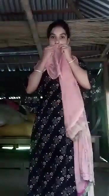 Bangla village wife striptease show