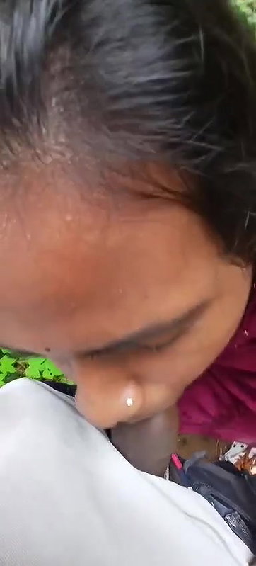 mallu girl sucking lover dick
