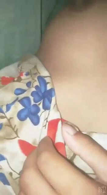 sexy Desi girl boob pressing and pussy fucking