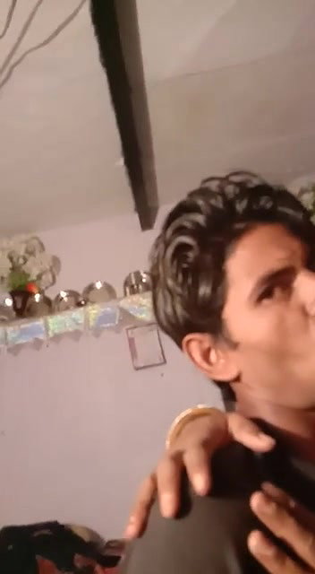 Dehati couple standing sex on cam