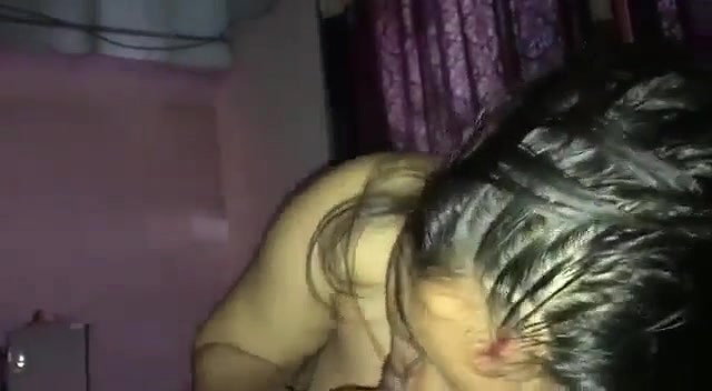 hairy Hindutani guy getting his dick sucked by maid