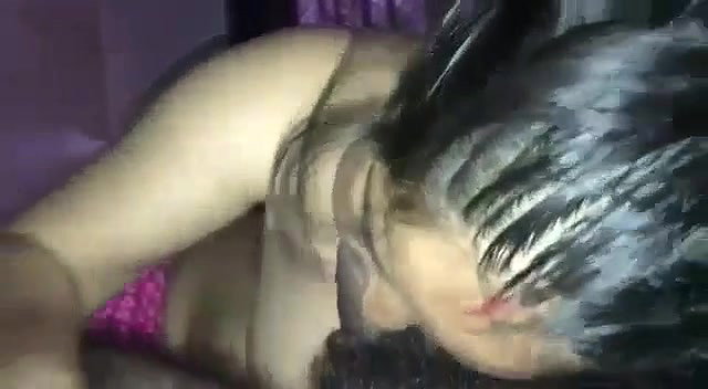 hairy Hindutani guy getting his dick sucked by maid