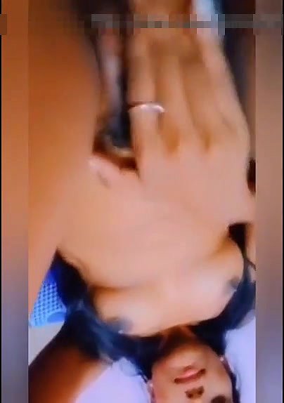 sexy Indian girl playing with her small tits