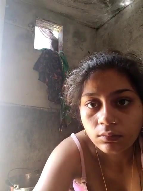 real Dehati wife nude show in bathroom 1
