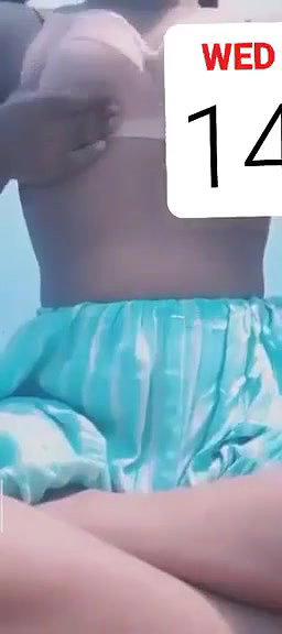 cute girl showing Bf front of sleeping sister
