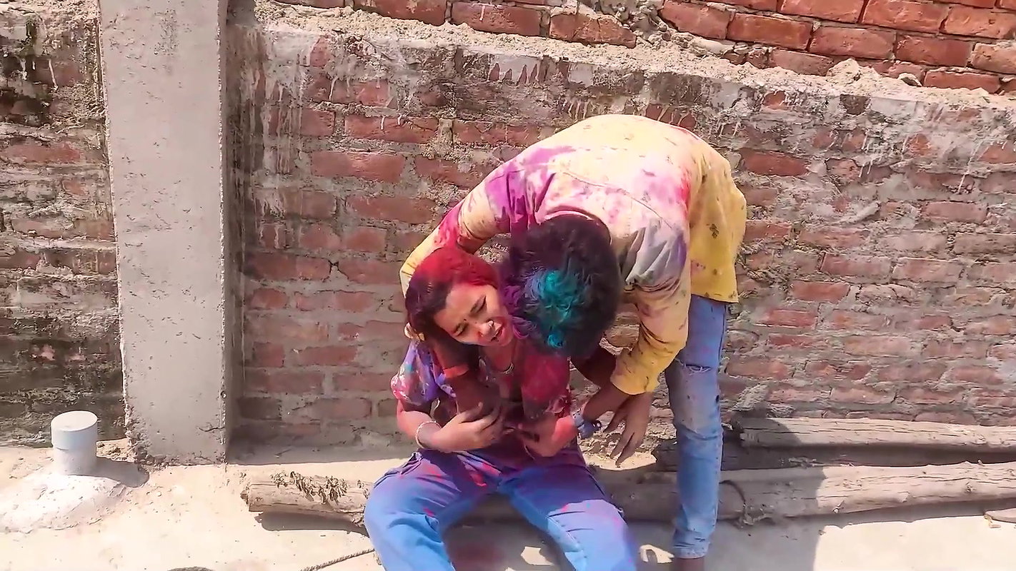 Babu ki Baby Vlogs Naughty Holi Celebration